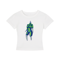 “Bounce” Cropped Tee