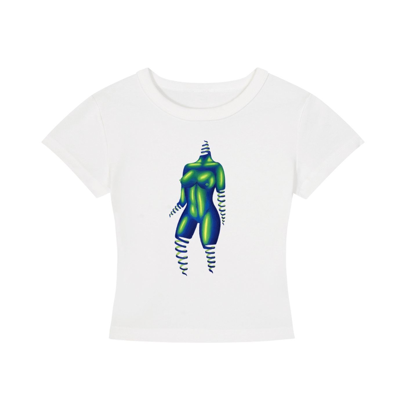 “Bounce” Cropped Tee