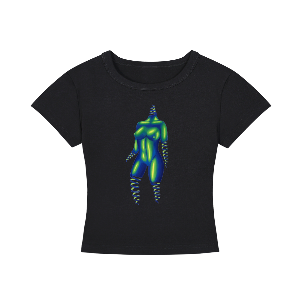 “Bounce” Cropped Tee