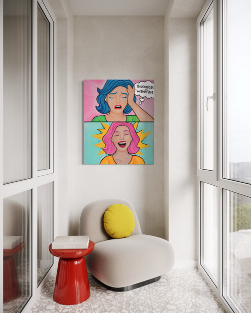“Biological Warfare” Glossy Paper Poster