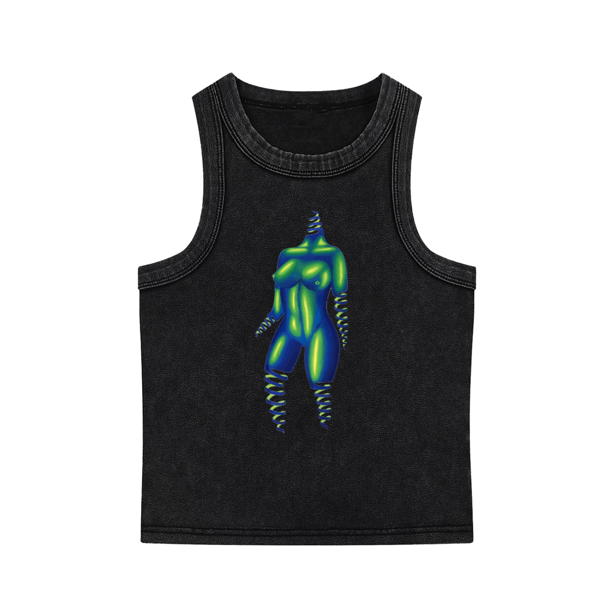 “Bounce” Snow Washed Tank